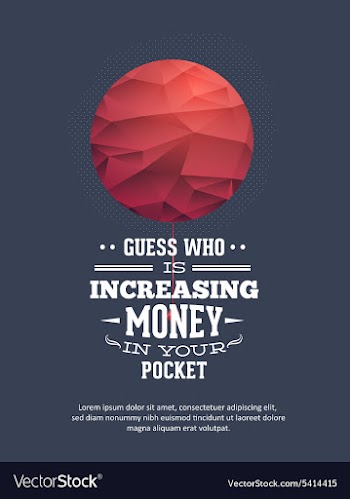 With abstract background vector image