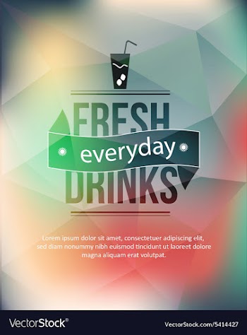 With abstract background vector image