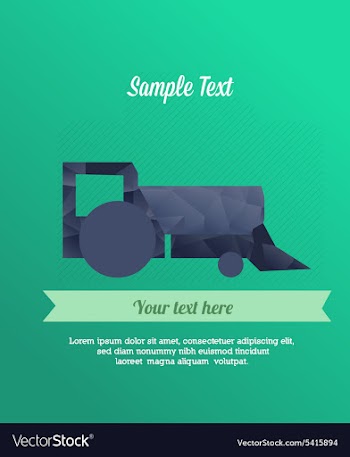 With abstract background vector image