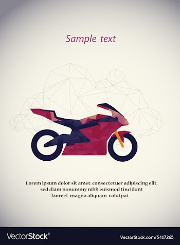 With abstract background vector image