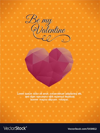 With abstract background vector image