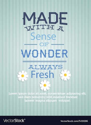 With abstract background vector image