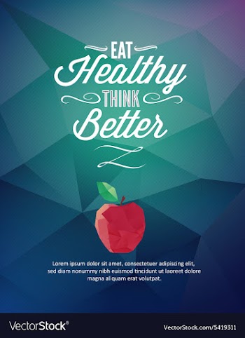 With abstract background vector image