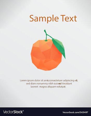 With abstract background vector image