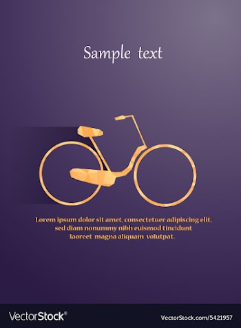 With abstract background vector image