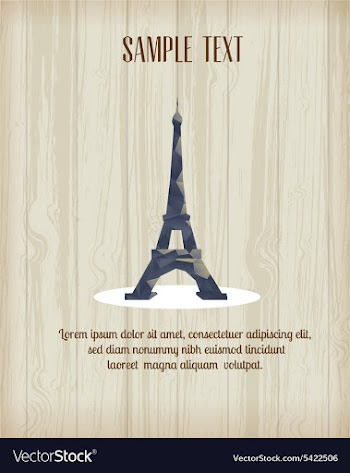 With abstract background vector image