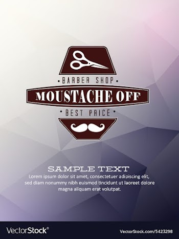 With abstract background vector image