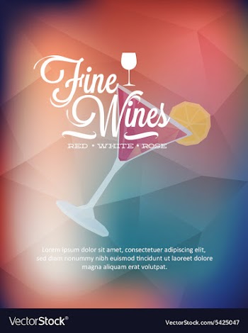 With abstract background vector image