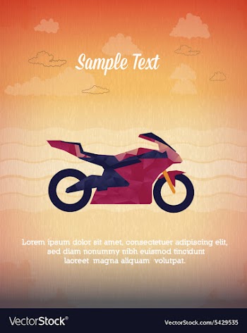 With abstract background vector image