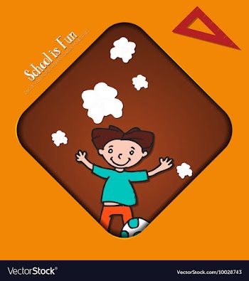 With backtoschool and flower vector image