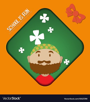 With backtoschool and flower vector image