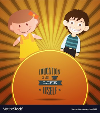 With backtoschool and student vector image