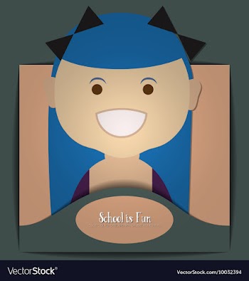 With backtoschool and student vector image