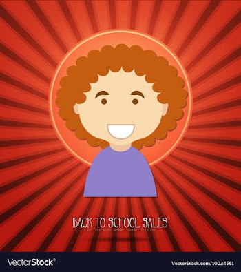 With backtoschool and teacher vector image