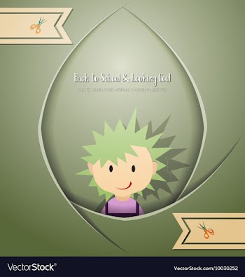 With backtoschool and test vector image