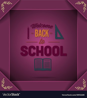 With backtoschool and vector image
