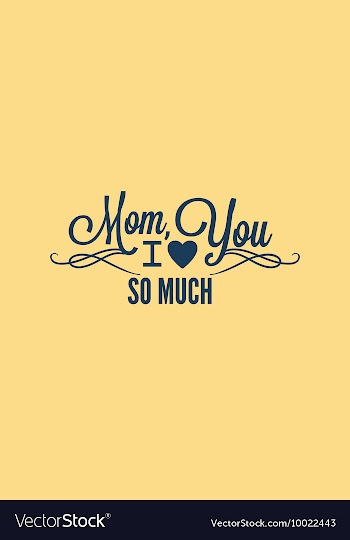 With best mom and vector image