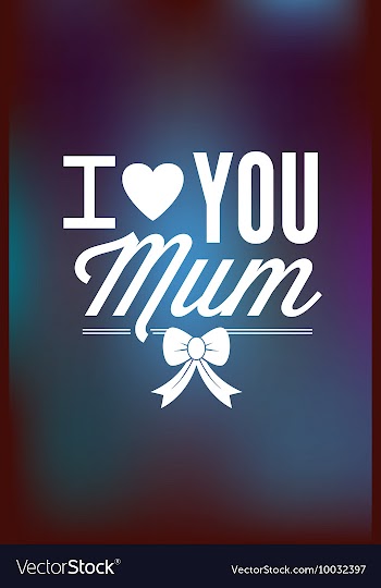 With best mom and vector image