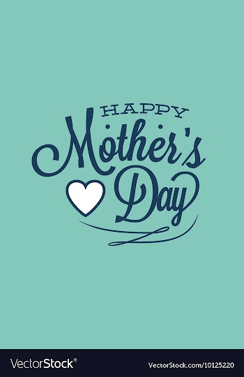 With best mom and vector image