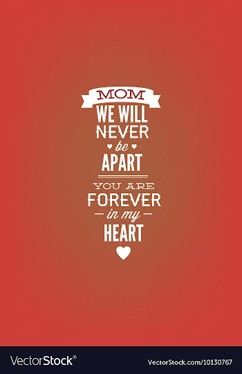 With best mom and vector image