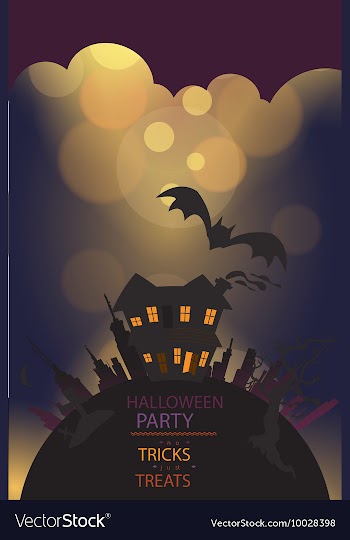 With buildings and monuments vector image