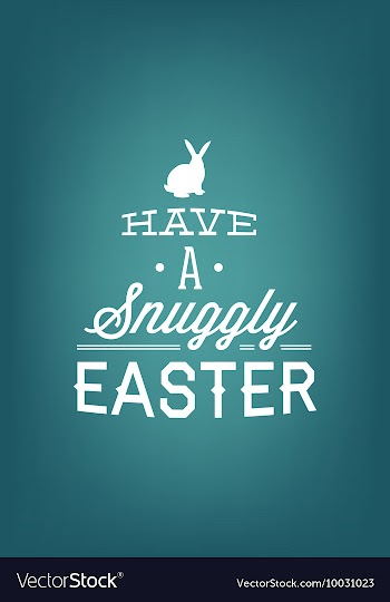 With bunny and vector image