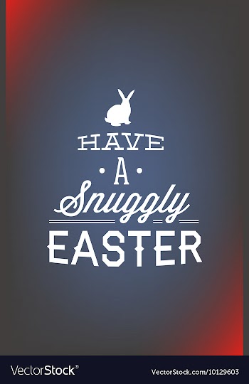 With bunny and vector image