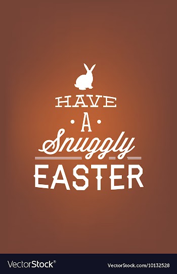 With bunny and vector image