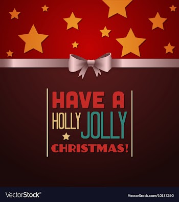 With christmas and winter feeling vector image