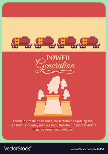 With factory vector image