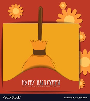 With halloween and halloween monster vector image