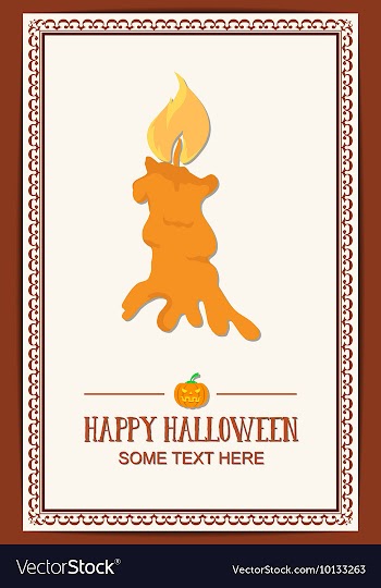 With halloween and halloween monster vector image