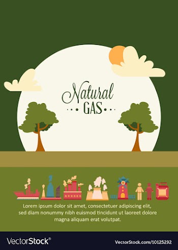 With industrial elements vector image
