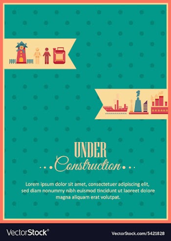 With industrial elements vector image