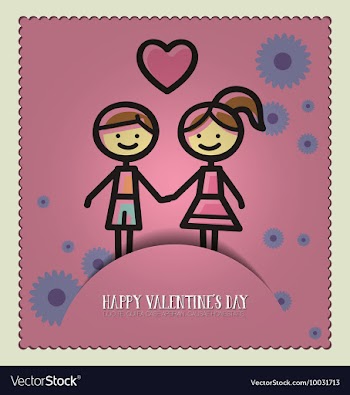 With love and lovers vector image