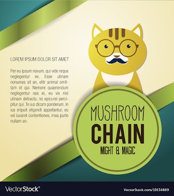 With nature and hipster animal vector image
