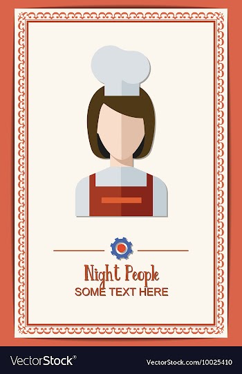 With people and people stuff vector image
