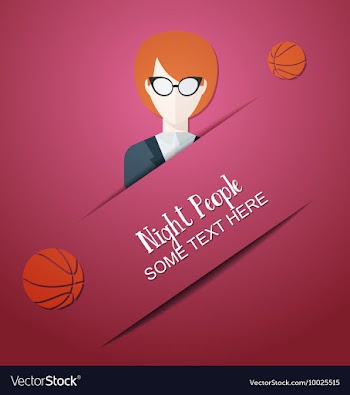 With people and people stuff vector image