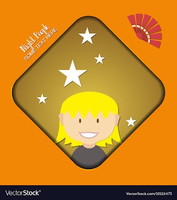 With people and people stuff vector image