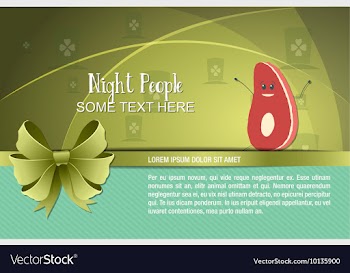 With people and people stuff vector image