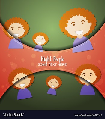 With people and people vector image