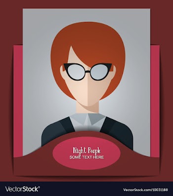 With people and teacher vector image