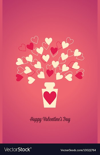 With potion heart and vector image