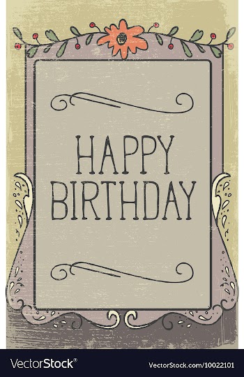 With subtle background and vintage typograph vector image