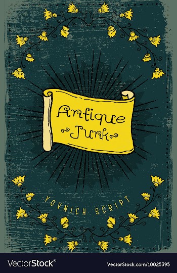 With subtle background and vintage typograph vector image