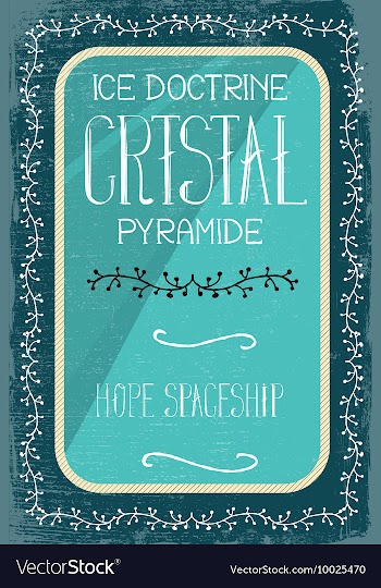 With subtle background and vintage typograph vector image