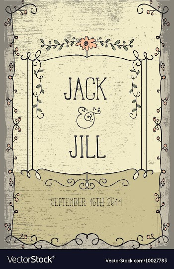 With subtle background and vintage typograph vector image