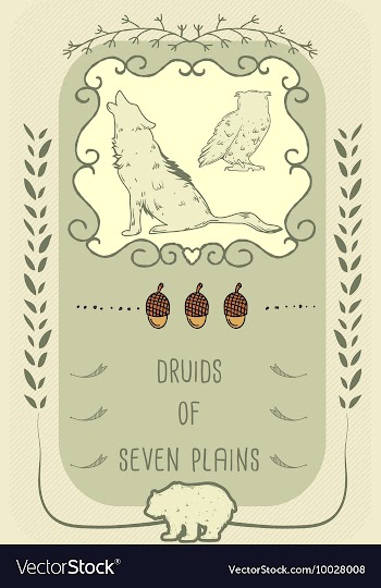 With subtle background and vintage typograph vector image