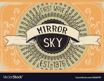 With subtle background and vintage typograph vector image