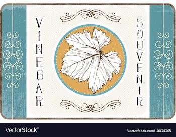 With subtle background and vintage typograph vector image